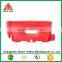 PE Plastic road block barrier water filled trafic barrier easy essemble use red and whiter colour