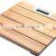 High Precision Wooden Bathroom Body Scale