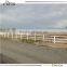 Horse Fence Tan Post and Rail