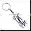 Low moq cheap metal motorcycle shape keyrings key chain factory