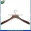 Dark Brown Wide Shoulder Wooden Coat Hanger