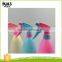 500ML Candy color hand pressure small garden plastic kids watering can