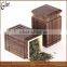 Burned Paulownia Wood Tea Canister Wholesale