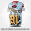 customized wholesales active lacrosse shooting shirts /sublimation lacrosse reversible for trainning