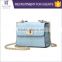 Professional Women's Mini Hard Chain Messenger Bags High Quality Casual Ladies Genuine Split Cow Leather Sling Shoulder Bags