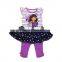 GZY bulk cheap baby girl boutique clothing set girls new design stock kid dress