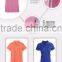 high-level 100 polyester v neck t shirt