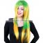 Women Cosplay Colorful Long Hair Wigs Lace Front Wig For Party Funny Female Wigs For Halloween