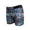 Fashional Sublimation Print 92% Polyerster 8%Spandex Long Boxer Underwear Men