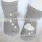 Children Cute Socks Baby AB Kids Cloud Moon Socks Baby Rubber Slip-resistant Floor Socks