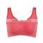 Multi color women sports bra wireless one piece seamless bra top underwear fitness bra