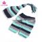 2pcs Set Photography Prop Baby Cute Stripe Crochet Knitted Costume Hat Pants