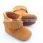 Mix 4 colours suede leather kids boots wholesale