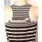 Seamless stripe knitted fashion one piece dress pattern