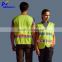 Breathable yellow workwear work tool vest for construction workers