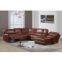 Living Room Furniture Chaise Reclining Microfibre Sofa