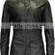 Men's Black Matrix Movie Neo Real Leather Trench Coat Jacket