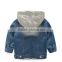 casual Children's clothing spring/autumn baby boy jeans coat Boy coat
