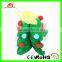 China Custom sale 35cm green plush christmas tree toy with small ball