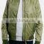 Zipper up biker stylish vintage classic bomber jacket winter wear warm linning jacket