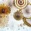 Baby Shower Favors Pinwheel Bridal Decoration Flower Paper Fan