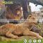 Customer Made Life-size Simulation Lion Animals