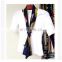 Spring and Autumn Long Towel American Fashion All-match Satin Double Printing Scarf