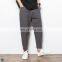 T-MP006 Linen Cotton Tapered Smart Casual Cargo Men Pants