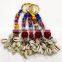 Fashion Women Key Chain Shell Beads Work Handmade 5 PC's Lot Craft Boho Tribal