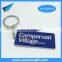 custom promotional logo enamel metal key fobs wholesale