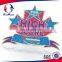 Lovely Popsicle Glam Run 5K Medal with Glitter