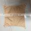 Beige Sun shade sails with strong white rope for garden, carpark