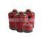 gas cartridge for camping  and butane gas korea( volume 450ml )