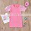 Small and medium-sized children's solid color pit strip short-sleeved dress 2020 summer European and American children's princes