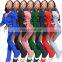 Custom logo Women knitted zip up hoodie and stacked 2 piece stacked legging outfit sets