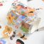 PVC and paper tape custom cartoon cute bear hand account diary DIY decorative hand account material stickers