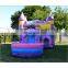 inflatable purple bounce house bouncy castle with detachable pool for sale