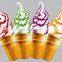 food snack machine 2+1 mix flavors table top commercial soft ice cream machine