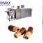Hot sale CE small chocolate coating enrober line for family business