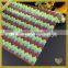 Colorful beaded hotfix resin rhinestone sheet for shoes FHRM-045