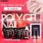 New Design 2020 full Wholesale 6 different colors base and top coat Poly Gel UV Gel Kit manicure