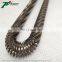 Industrial spiral aluminum air coil finned tubular heater