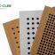 perforated wooden board