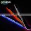 Carest LED Door Sill Streamed For JEEP CHEROKEE (KJ) 2001-2008 Scuff Plate Acrylic Door Sills Car Sticker Accessories