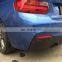 JC Design Carbon F22 Rear Bumper Diffuser Spoiler for BMW m Sport Bumper Only 14-15