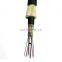 Factory Price outdoor optical fiber cable double jacket 24 core fibra optica adss in fttx network
