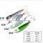 Glow Metal Cast Jig Spoon  40G Shore Casting Jigging Lead Fish Sea Bass Fishing Lure Artificial Bait Tackle