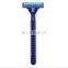 High Quality Custom Color Safety Disposable Changeable Twin Blade Razor