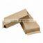 Custom printed recyclable packaging kraft paper side gusset bag aluminum foil pouch for tea packaing