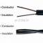 2 Cores 1.02mm Copper Telephone Drop Wire Telecom Cable